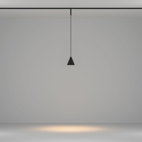 Трековый магнитный светильник Maytoni Cono TR182-1-5WTW-M-B