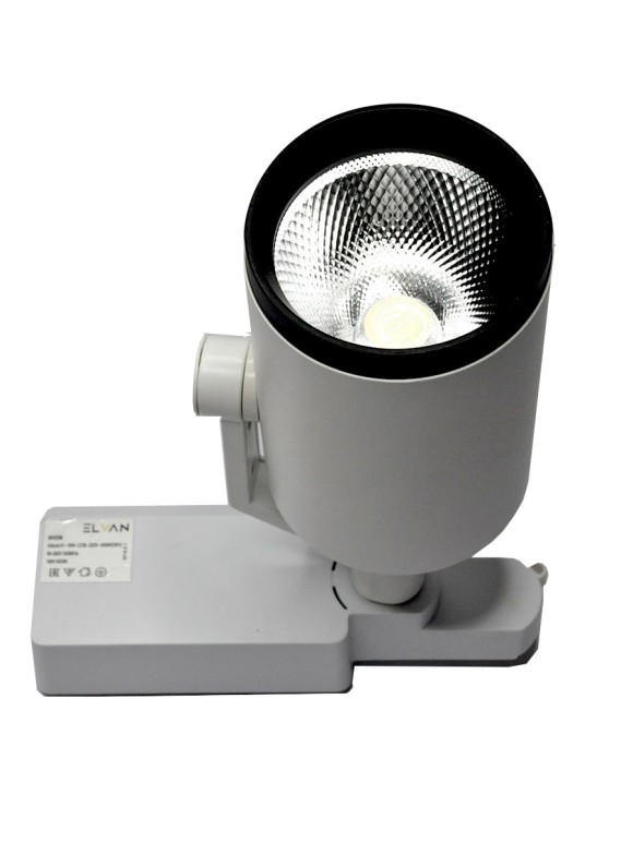 Трековый светильник Elvan ST-01-18W-NH-Wh