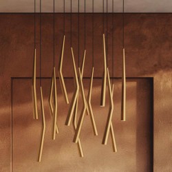 Подвесная люстра Mantra Boomerang 9392+9245 (14L)