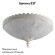 Потолочный светильник Arte Lamp CROWN A4541PL-3WG