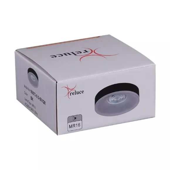 Точечный светильник Reluce 16073-9.5-001QR MR16 BK Точечный светильник Reluce 16073-9.5-001QR MR16 BK