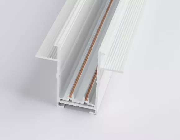 Шинопровод встраиваемый Ambrella Light Magnetic 220V GL1009, Белый, Алюминий, Китай, вид сбоку