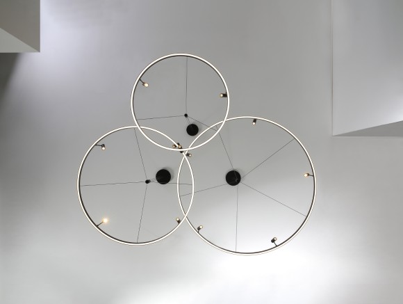 Подвесная светодиодная люстра Delight Collection P0506 P0506-900A black