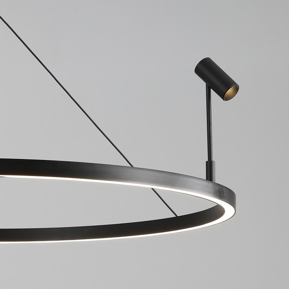 Подвесная светодиодная люстра Delight Collection P0506 P0506-900A black