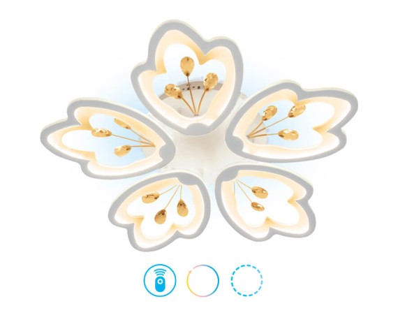 Потолочная светодиодная люстра Ambrella Light Acrylica Original FA510