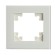 Рамка 1-местная для сенсорных механизмов, подсветки, стекло, Stekker Катрин GFR00-7001-01S 50303