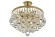 Люстра на штанге Arti Lampadari Castellana E 1.3.30.501 G, Золото, Прозрачный, Металл