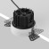 Встраиваемый светильник Maytoni Technical Downlight Round DL058-12W3K-TRS-B