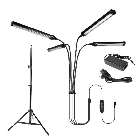 Светодиодный светильник для растений Uniel Minigarden ULT-P32-36W/SPLE/TM/40 IP40 Black Quad UL-00008905