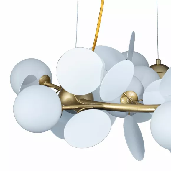 Подвесная люстра Loft IT Matisse 10008/700 white, вид снизу Подвесная люстра Loft IT Matisse 10008/700 white, вид снизу