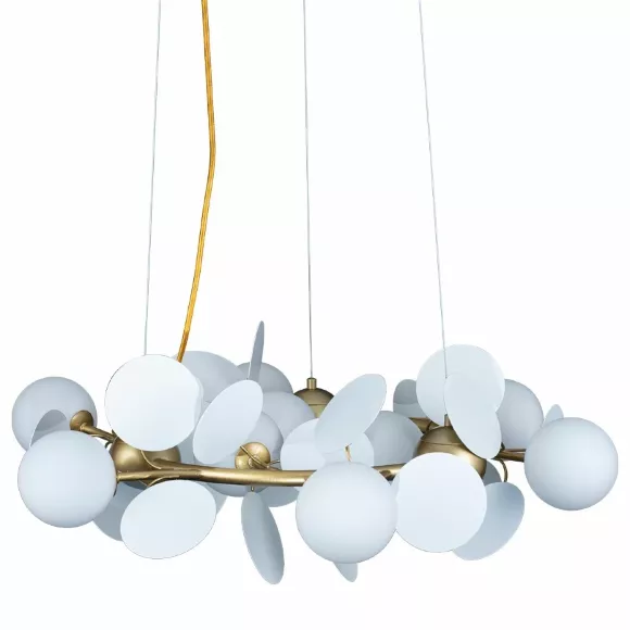 Подвесная люстра Loft IT Matisse 10008/700 white, Модерн, Белый, Золото Подвесная люстра Loft IT Matisse 10008/700 white, Модерн, Белый, Золото