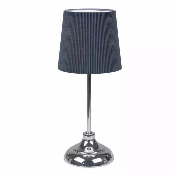 Настольная лампа Uniel UML-B309 E14 CHROME/DARK BLUE UL-00012426