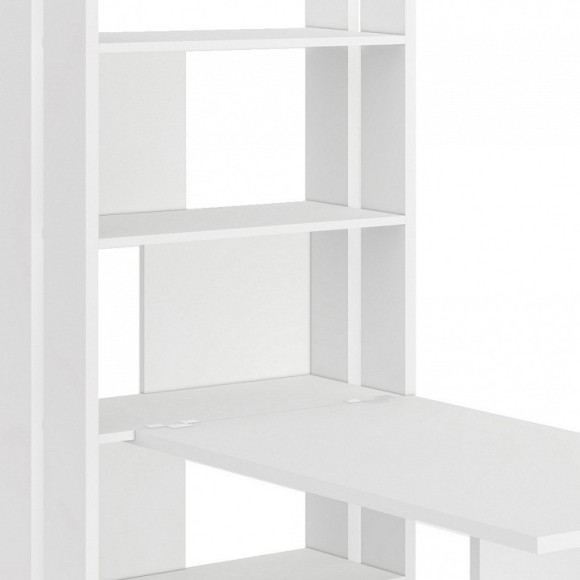 Стол компьютерный Домино Лайт СТЛ-ОВ+С120Прям+ТЯЛ MER_STL-OV-S120Pryam_BE