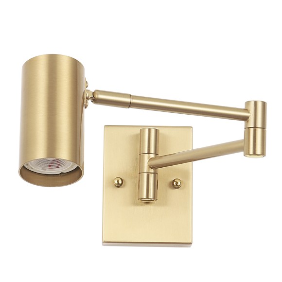 Спот Crystal Lux Felix FELIX AP1 BRASS, GU10, 50W, латунь