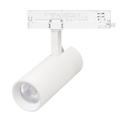 Трековый однофазный светильник Arlight LGD-GERA-2TR-R60-15W Warm3000 (WH, 15 deg, 230V) 055064