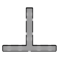 Модуль подсветки клавиш выключателя/переключателя одноклавишного Voltum S70 VLS080301