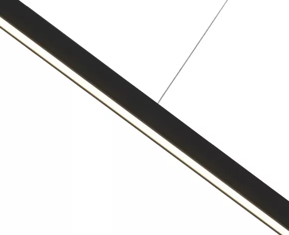 Линейный подвесной светильник Italline IT013-6021 black 3000K