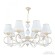 Подвесная люстра Arte Milano Florentia-2387 302387/8 Wh/Gd