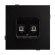 Механизм компьютерной розетки двойной Arlight SCT-TENDO-MPC2-PL-BK (RJ-45, CAT6) 054101