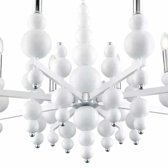 Подвесная люстра Lumion Moderni Nana 8260/8, Белый, Металл, Модерн стиль