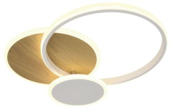 Потолочный светильник Эра Модерн City CLL-1-60-RC WH+Wood