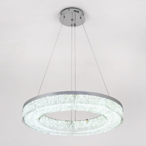 Подвесная светодиодная люстра с пультом управления Modelux MS.9020.600 CR