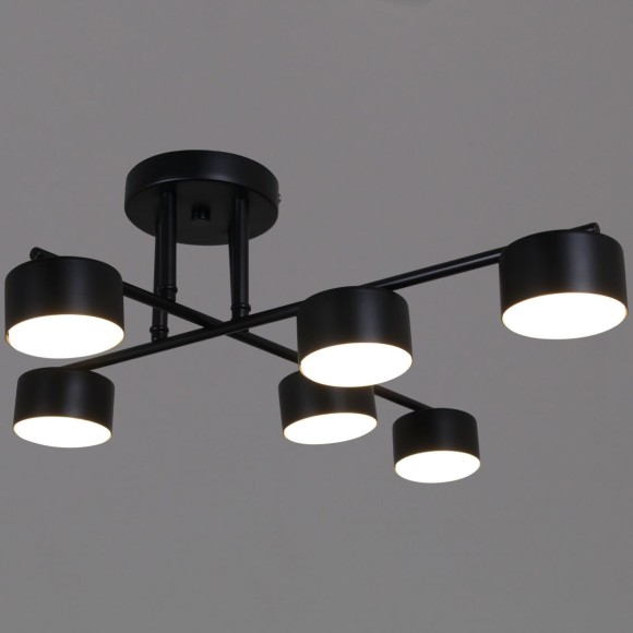 Потолочная люстра Reluce 03725-0.3-06 BK GX53