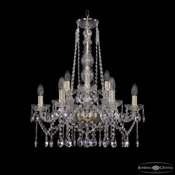 Подвесная люстра Bohemia Ivele Crystal 1413/6+3/200/h-66 G
