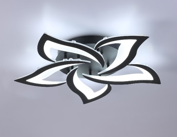 Потолочная светодиодная люстра с пультом управления Ambrella Light ACRYLICA FA4472