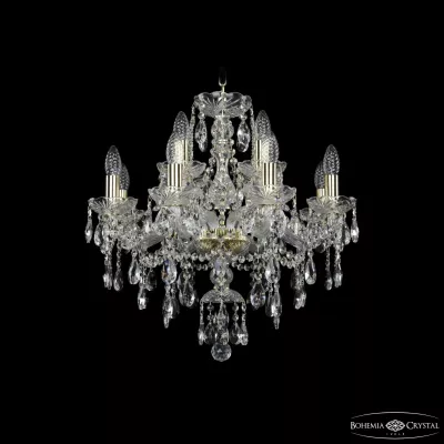 Подвесная люстра Bohemia Ivele Crystal 1415/8+4/200 G