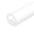 Силиконовый профиль Arlight WPH-FLEX-D20-TOP-S10-5m WHITE 040272