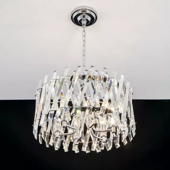 Подвесная люстра Citilux Ингвар CL334261, Хрусталь Подвесная люстра Citilux Ингвар CL334261, Хрусталь
