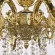 Подвесная люстра Bohemia Ivele Crystal AL79101/10/250 B G, Золото