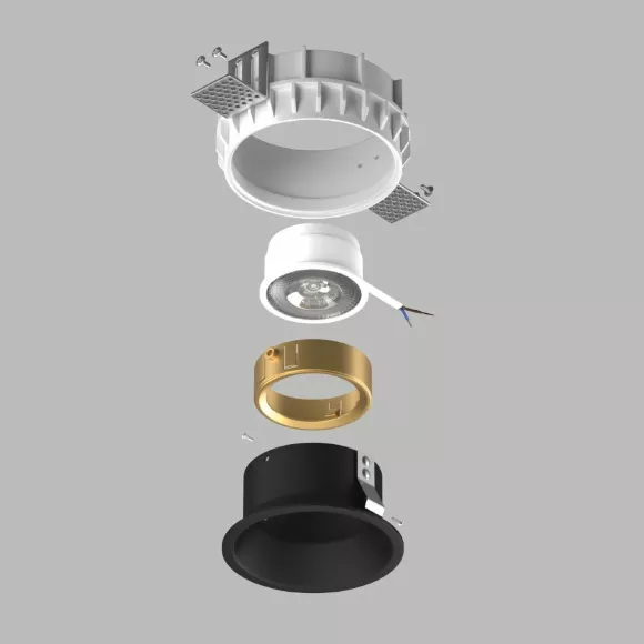 Встраиваемый светильник Lightstar Domino (214610+214607+214003) G214607GMOD Встраиваемый светильник Lightstar Domino (214610+214607+214003) G214607GMOD