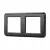 Рамка двухместная Arlight FRM-VERSA-PL-2-BK 043778