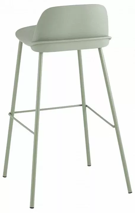 Стул барный Mist SGR_8063T-75-70077, Модерн, серо-зеленый, металл
