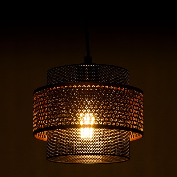 Подвесной светильник Arte Lamp Grid A7069SP-1BK