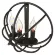 Бра LOFT IT Foucaults orb LOFT1192W, Лофт, Коричневый