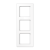 Рамка трехместная Jung AC583BFWW