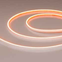 Светодиодная лента герметичная Arlight VELA-M240-2.5x6mm 24V Warm2400 (5 W/m, IP65, 5m) 053270