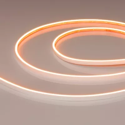 Светодиодная лента герметичная Arlight VELA-M240-2.5x6mm 24V Warm2400 (5 W/m, IP65, 5m) 053270