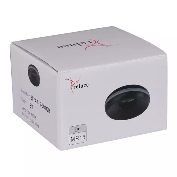Точечный светильник Reluce 16074-9.5-001QR MR16 BK Точечный светильник Reluce 16074-9.5-001QR MR16 BK