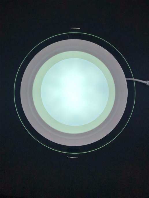 Встраиваемый светильник Elvan VLS-705R-12W-WW-Wh