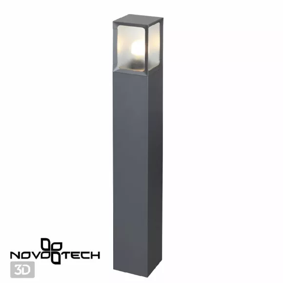 Ландшафтный светильник Novotech Arbor 370948, Серый, Прозрачный, Металл, крупный план основания Ландшафтный светильник Novotech Arbor 370948, Серый, Прозрачный, Металл, крупный план основания