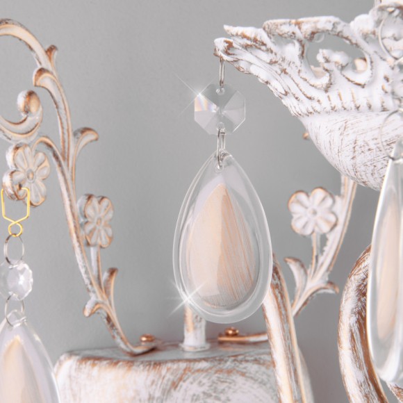 Бра Eurosvet 10009/1 золото с белым