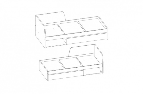 Кровать Jazz 90 ANR_UT-00006344