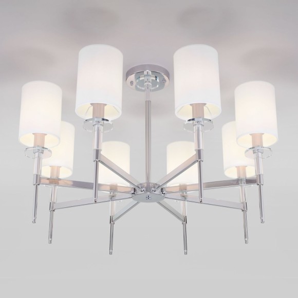 Люстра на штанге Eurosvet Brielle 60132/8 хром