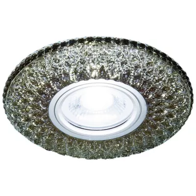 Встраиваемый светодиодный светильник Ambrella Light Led S333 BK/CLD