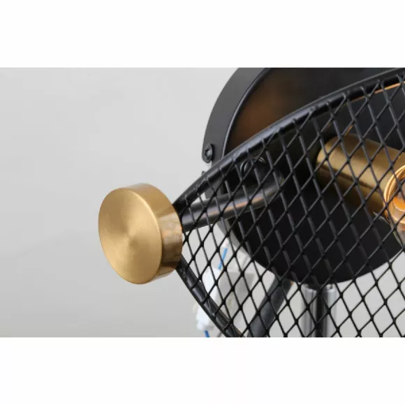 Бра F-Promo Secure 4084-1W, Черный, Металл, Лофт стиль, вид сверху Бра F-Promo Secure 4084-1W, Черный, Металл, Лофт стиль, вид сверху