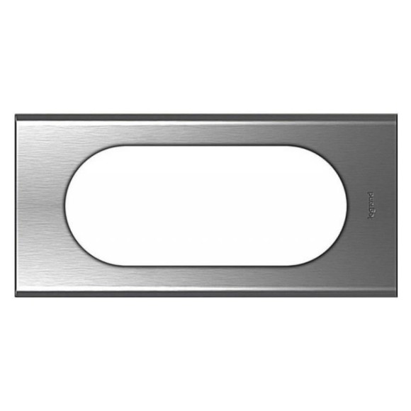 Рамка 4/5-модульная Legrand Celiane фактурная сталь 069105